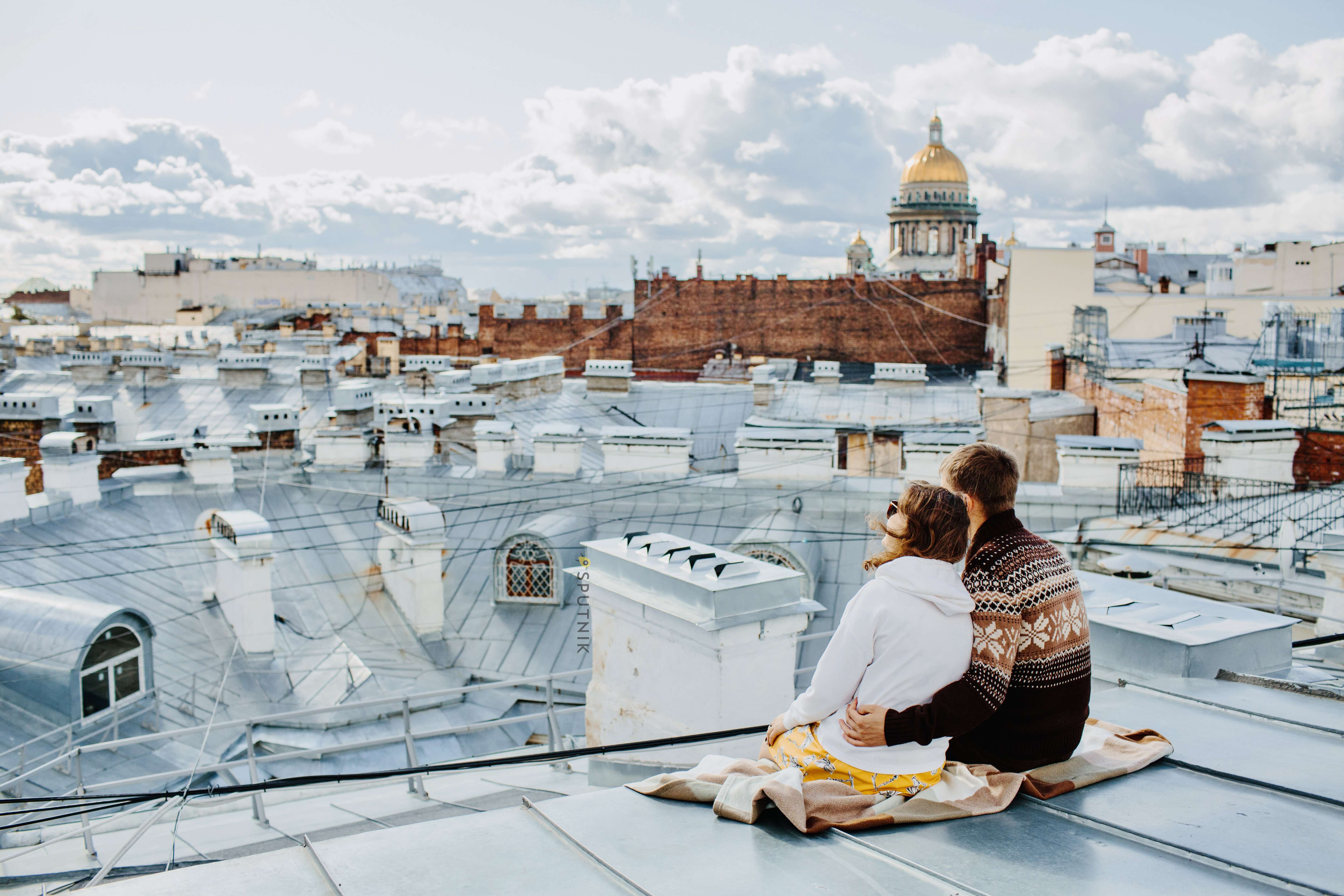 Фотосессия на крыше санкт петербург